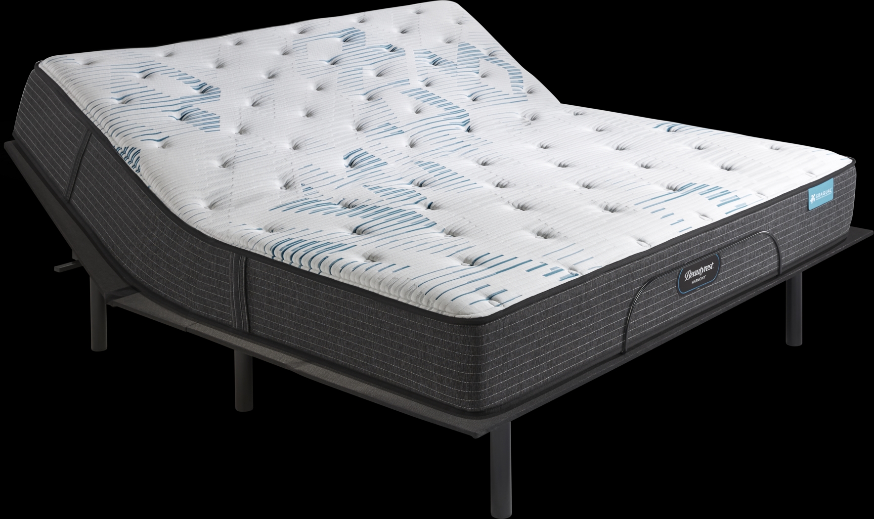 Beautyrest Harmony Bayville King Mattress with Head Up Only Base - Thumbnail - Image 1