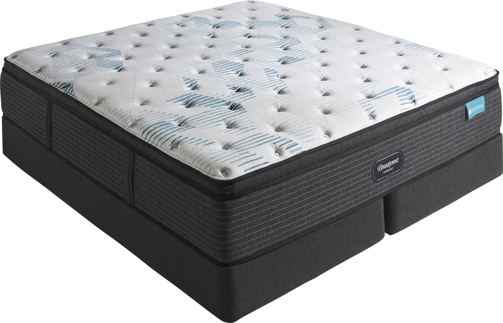 Beautyrest Harmony Cape Coral Low Profile King Mattress Set - Thumbnail - Image 1