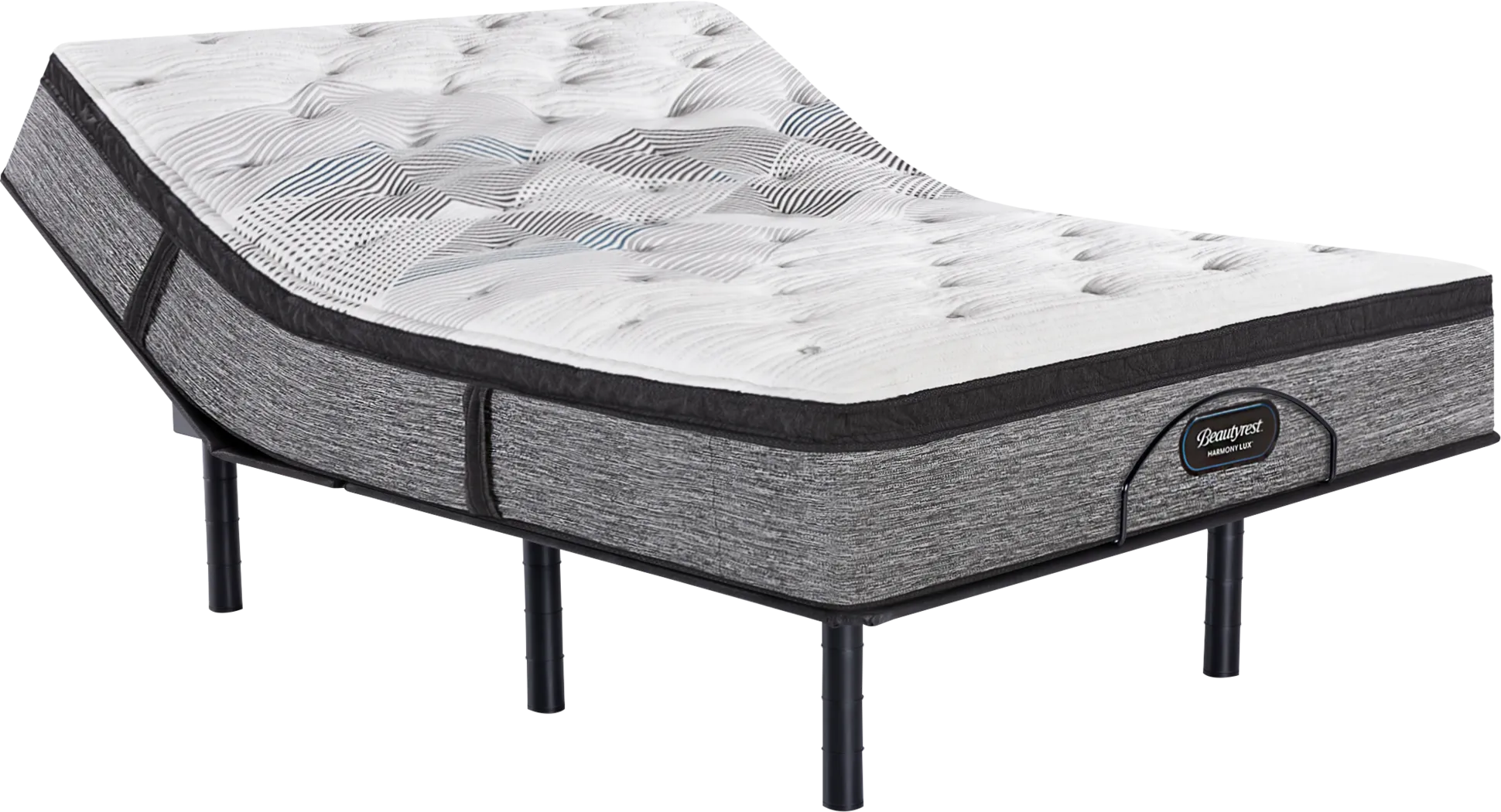 Beautyrest Harmony Lux Medium Pillowtop King Mattress with Head Up Only Base - Thumbnail - Image 1