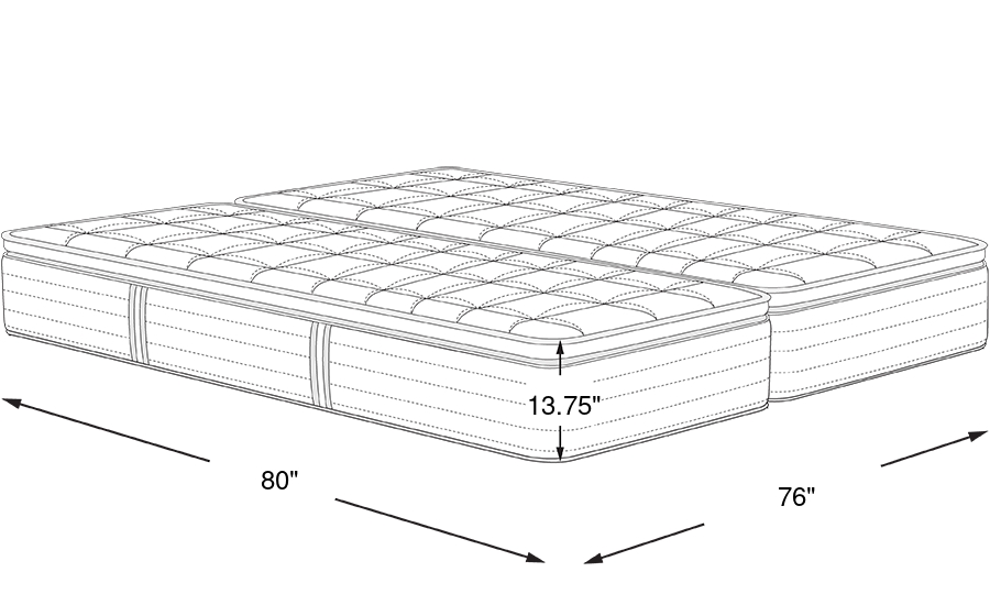 Dimension Image. Please refer to the Dimension Tab on this page for dimension details.