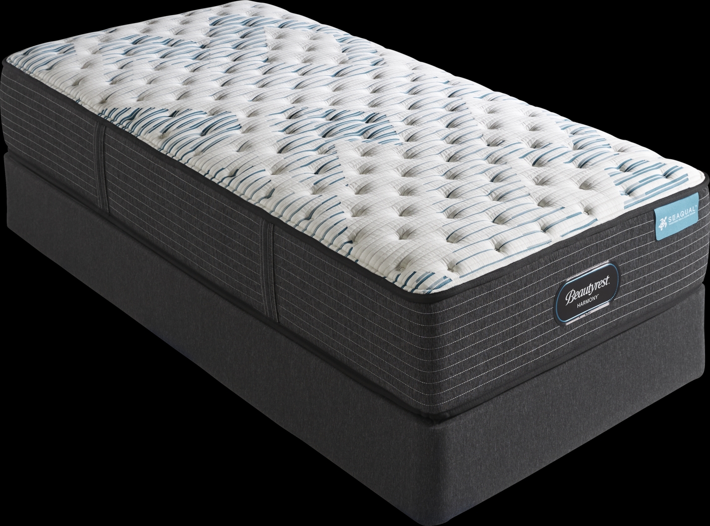 Beautyrest Harmony Oak Harbor High Profile Twin Mattress Set - Thumbnail - Image 1