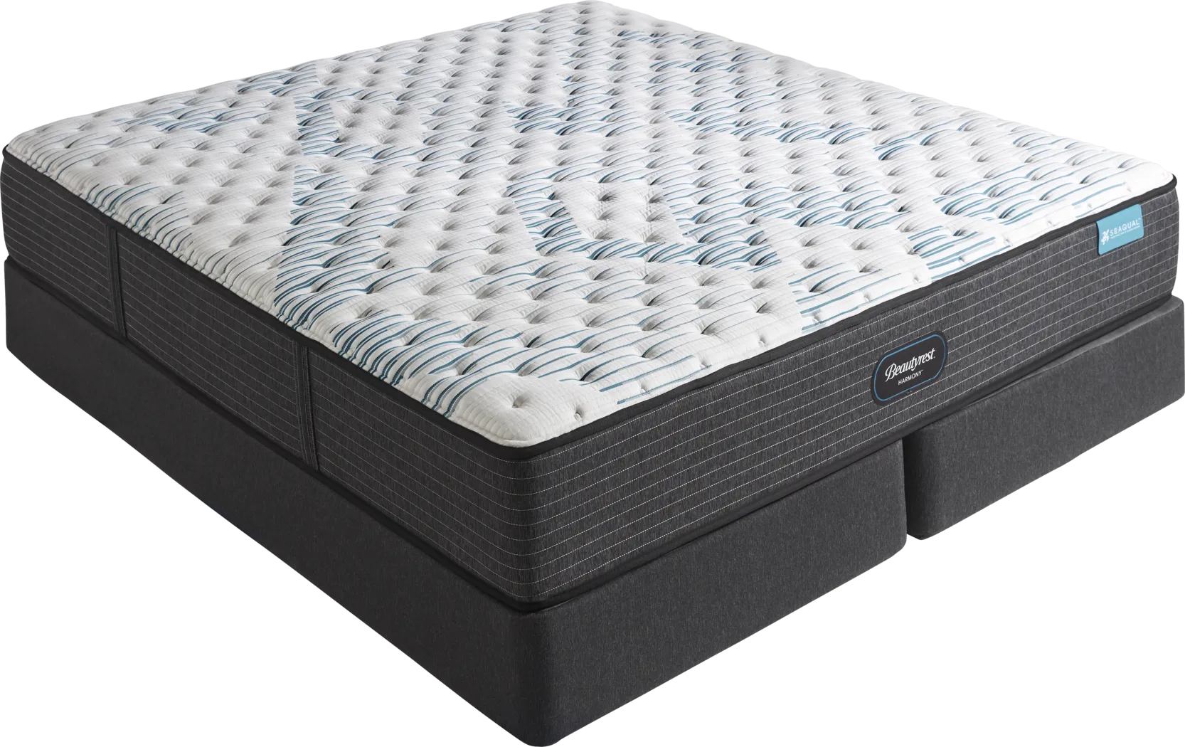 Beautyrest Harmony Oak Harbor High Profile King Mattress Set - Thumbnail - Image 1