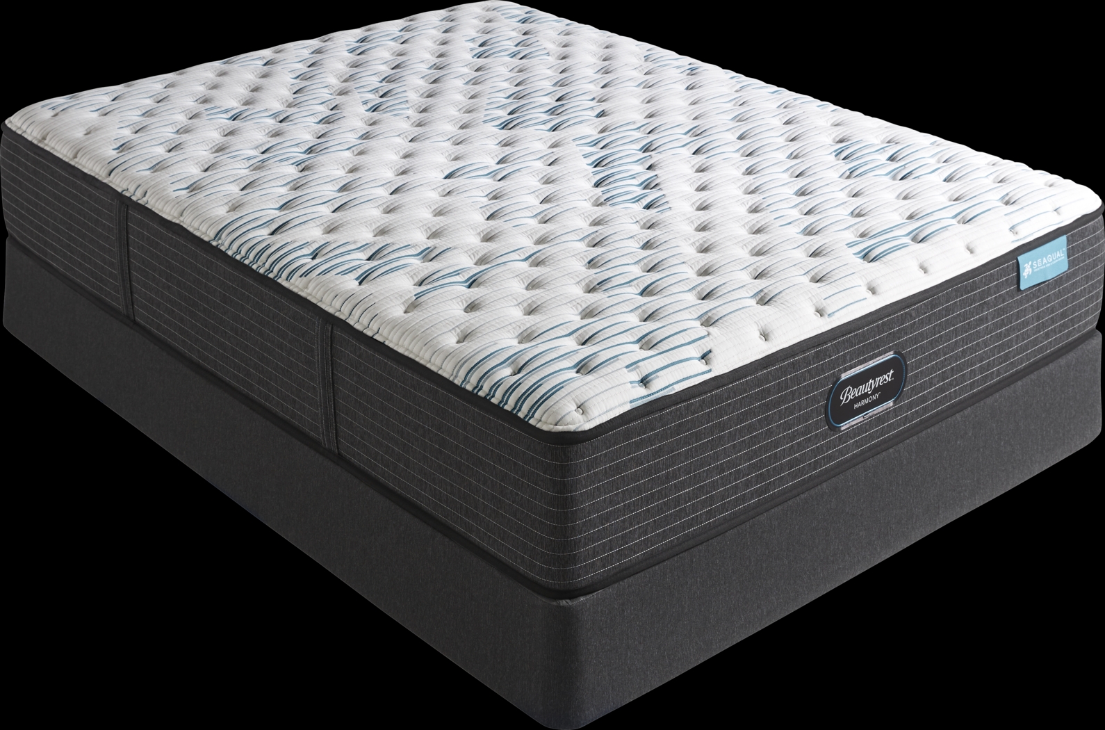 Beautyrest Harmony Oak Harbor High Profile Queen Mattress Set - Thumbnail - Image 1