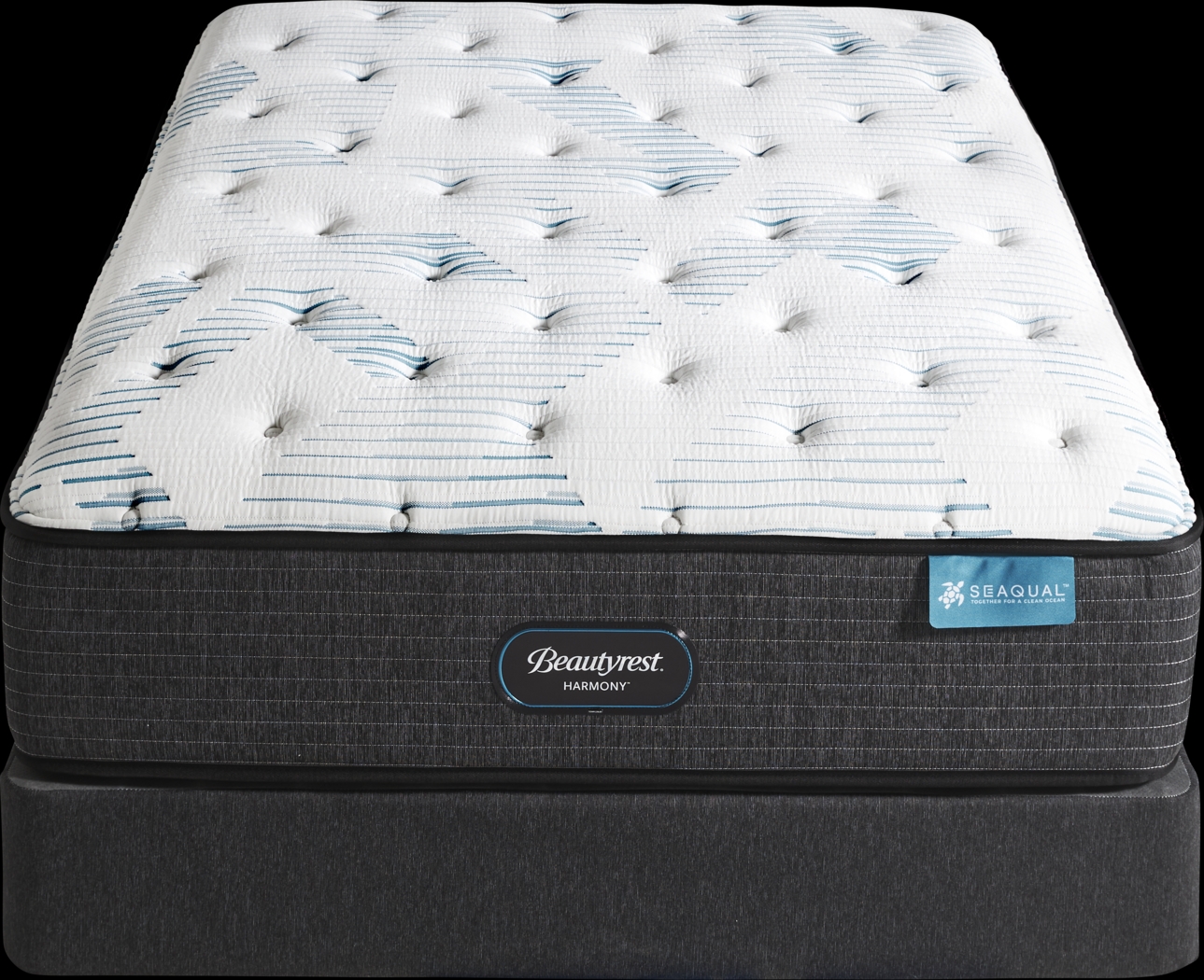 Beautyrest Harmony Parrot Cay Low Profile Full Mattress Set - Thumbnail - Image 2