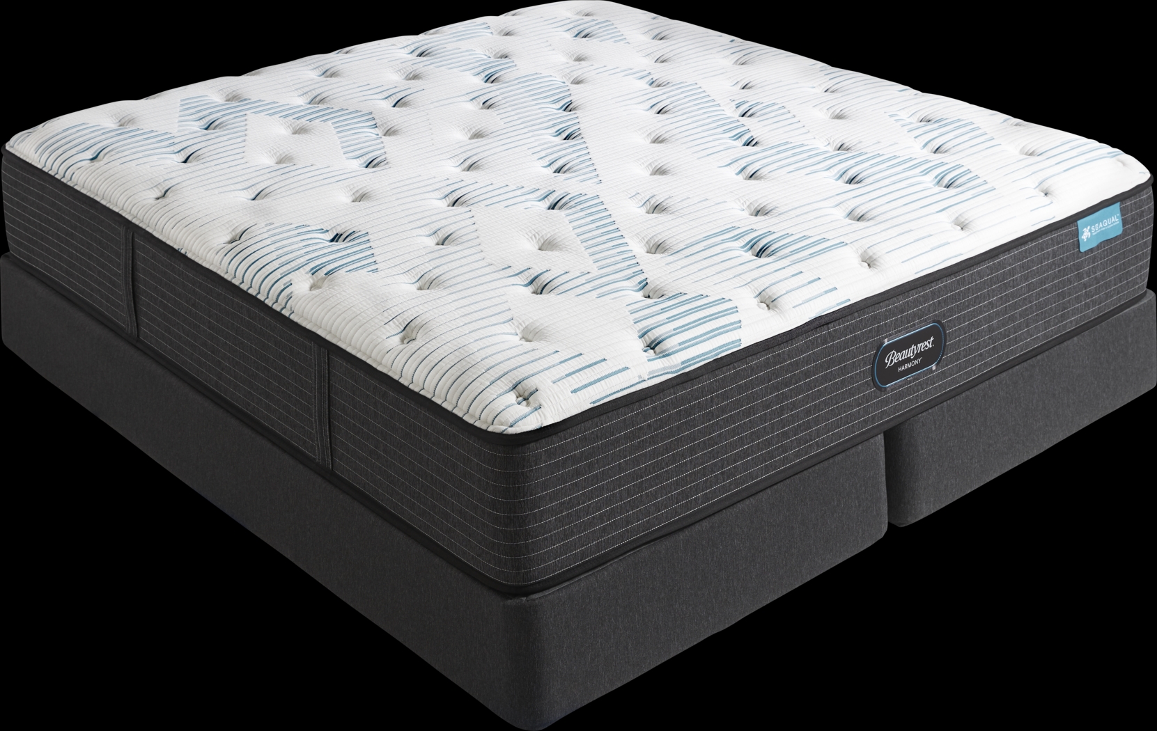Beautyrest Harmony Parrot Cay Low Profile King Mattress Set - Thumbnail - Image 1