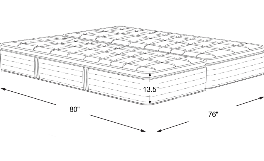Dimension Image. Please refer to the Dimension Tab on this page for dimension details.
