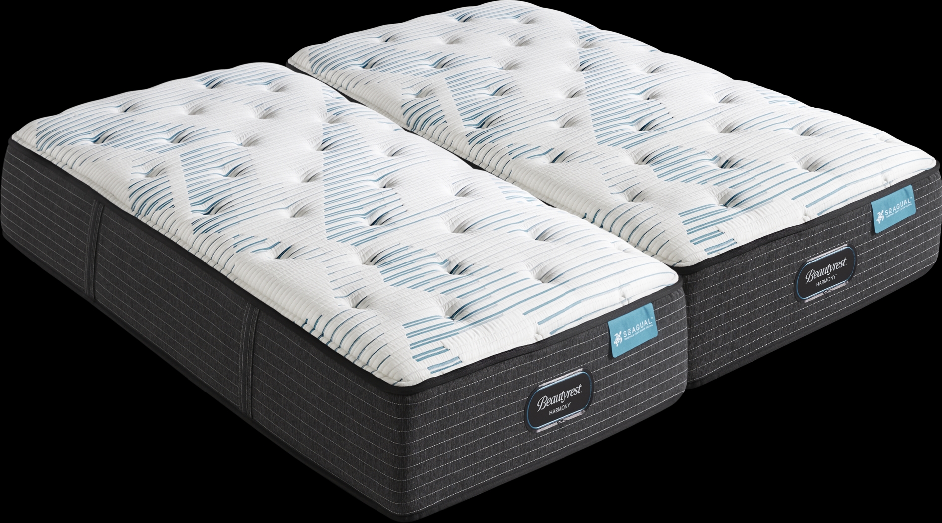 Beautyrest Harmony Parrot Cay Split King Mattress (2 TWXL) - Thumbnail - Image 1