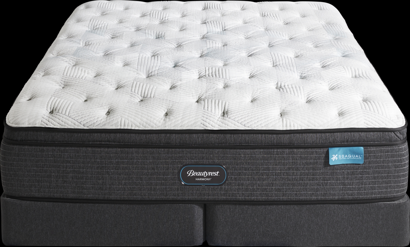Beautyrest Harmony Reef Bay Low Profile King Mattress Set - Thumbnail - Image 2