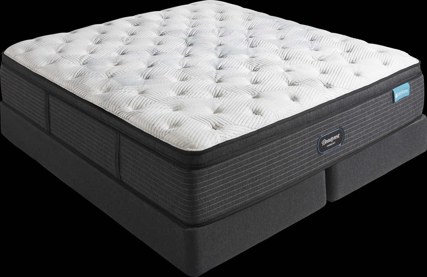 Beautyrest Harmony Reef Bay Low Profile King Mattress Set - Thumbnail - Image 1