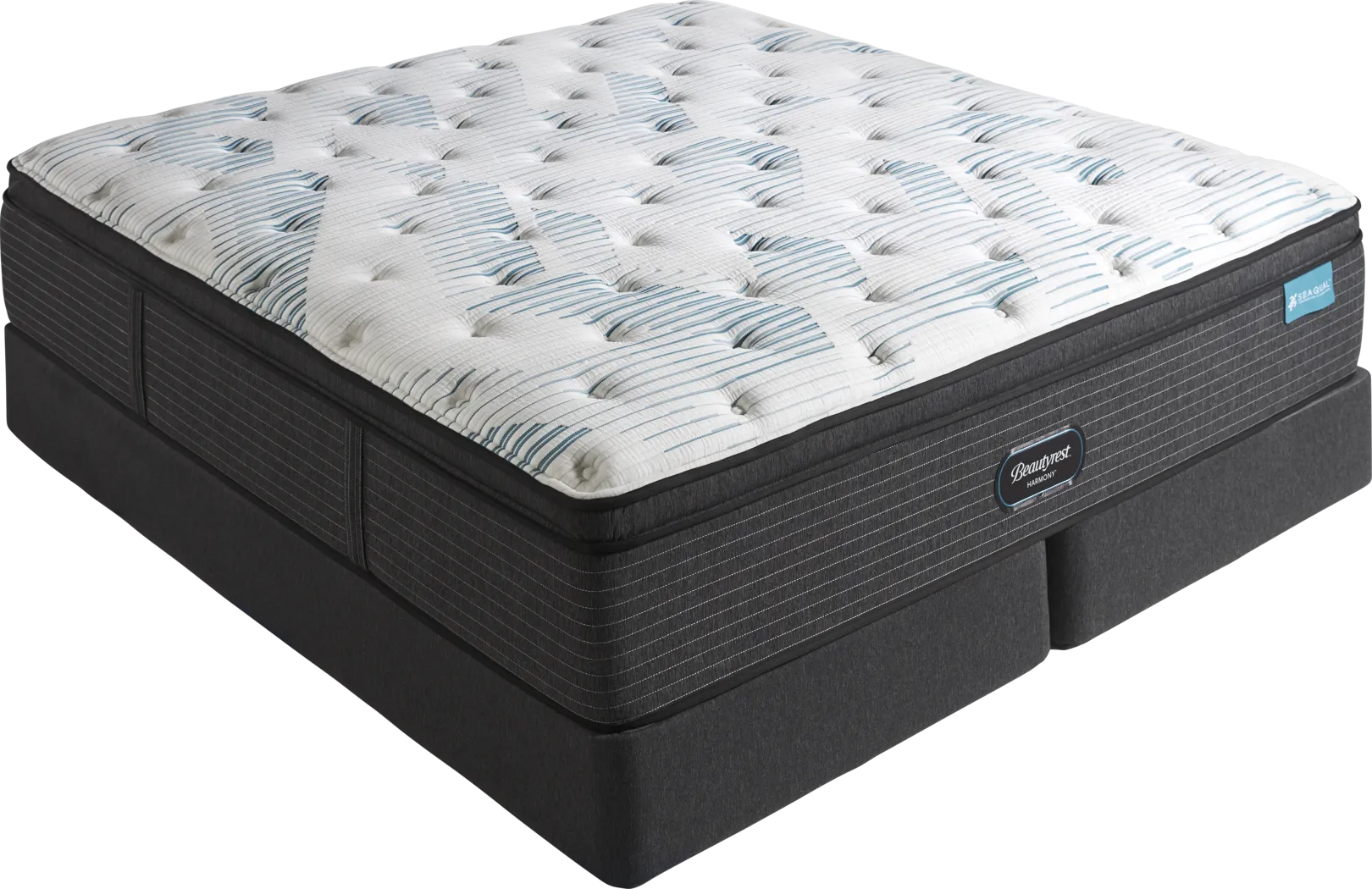 Beautyrest Harmony Ruby Beach High Profile King Mattress Set - Thumbnail - Image 1