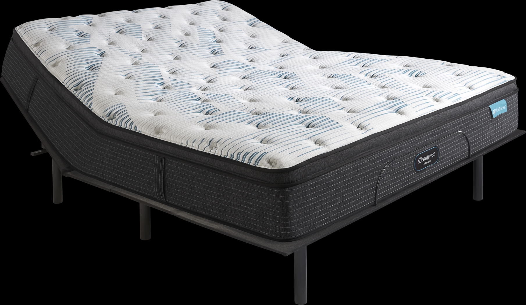 Beautyrest Harmony Ruby Beach King Mattress with Head Up Only Base - Thumbnail - Image 1