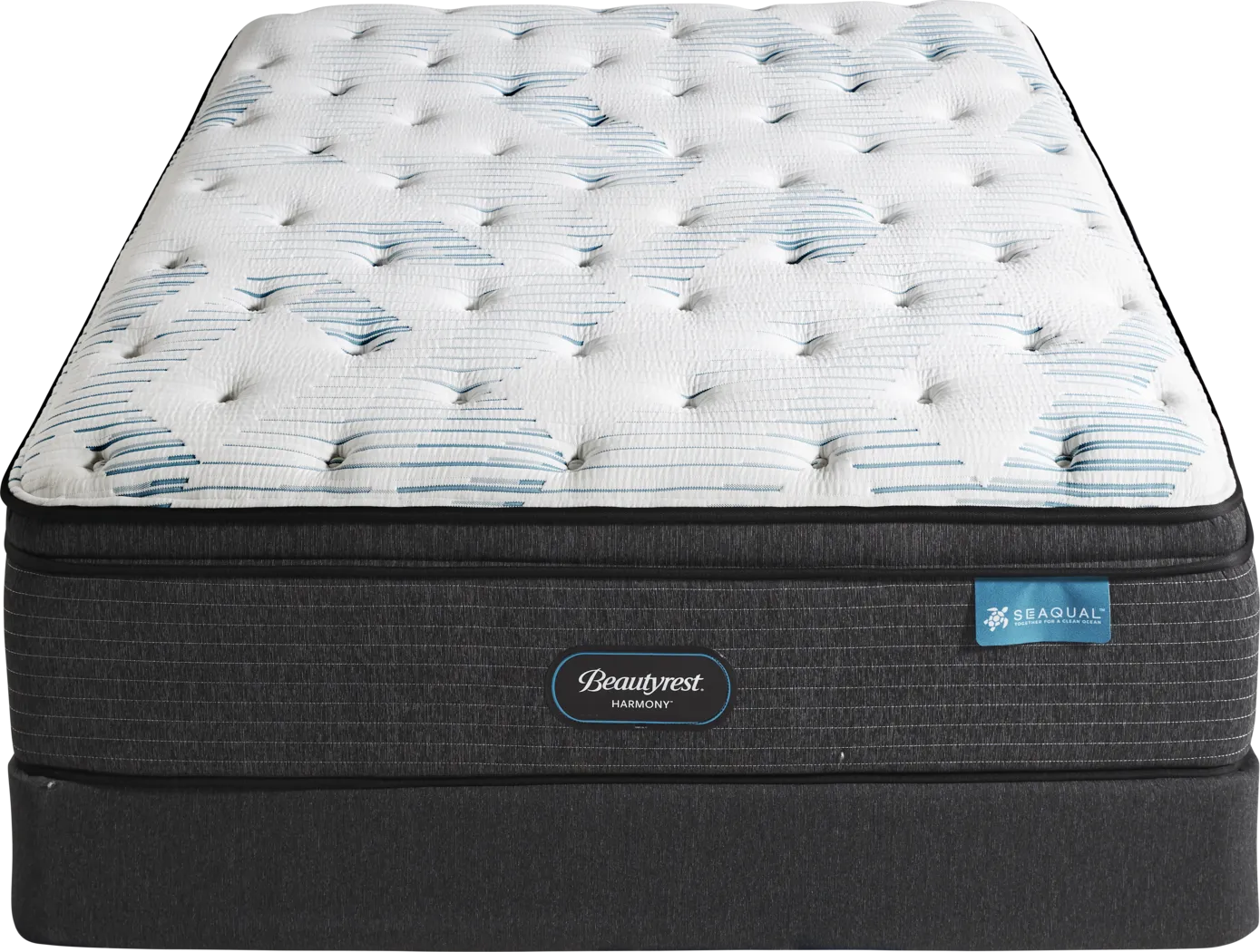 Beautyrest Harmony Ruby Beach High Profile Queen Mattress Set - Thumbnail - Image 2