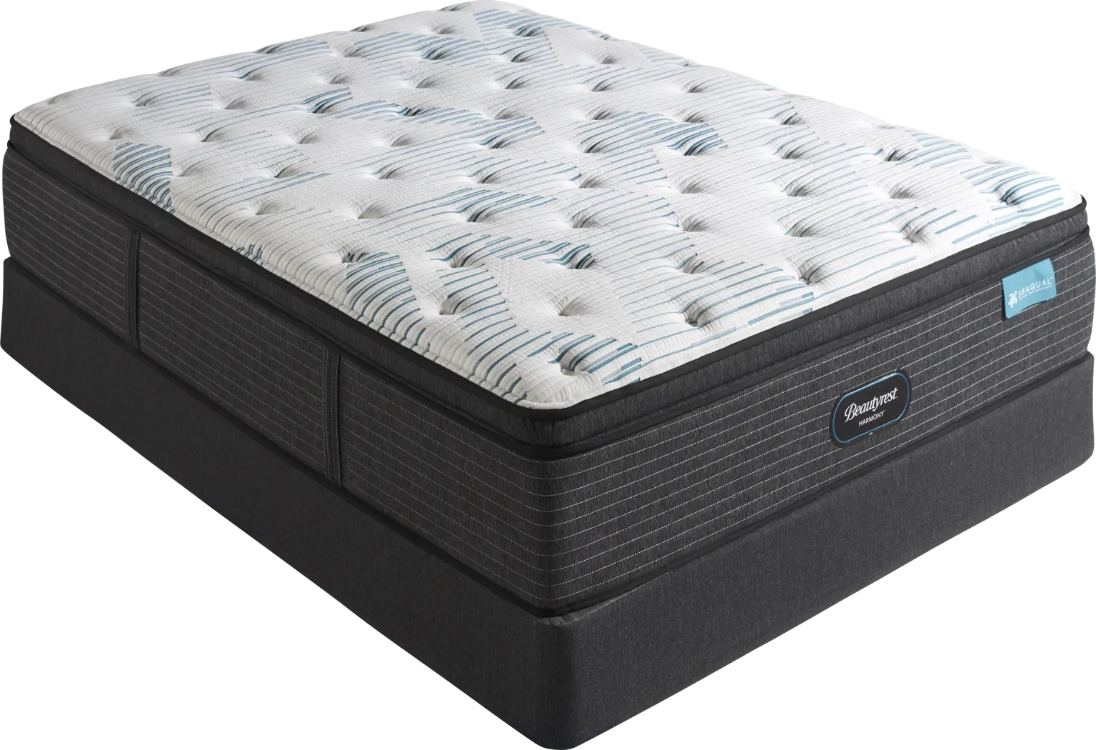 Beautyrest Harmony Ruby Beach High Profile Queen Mattress Set - Thumbnail - Image 1