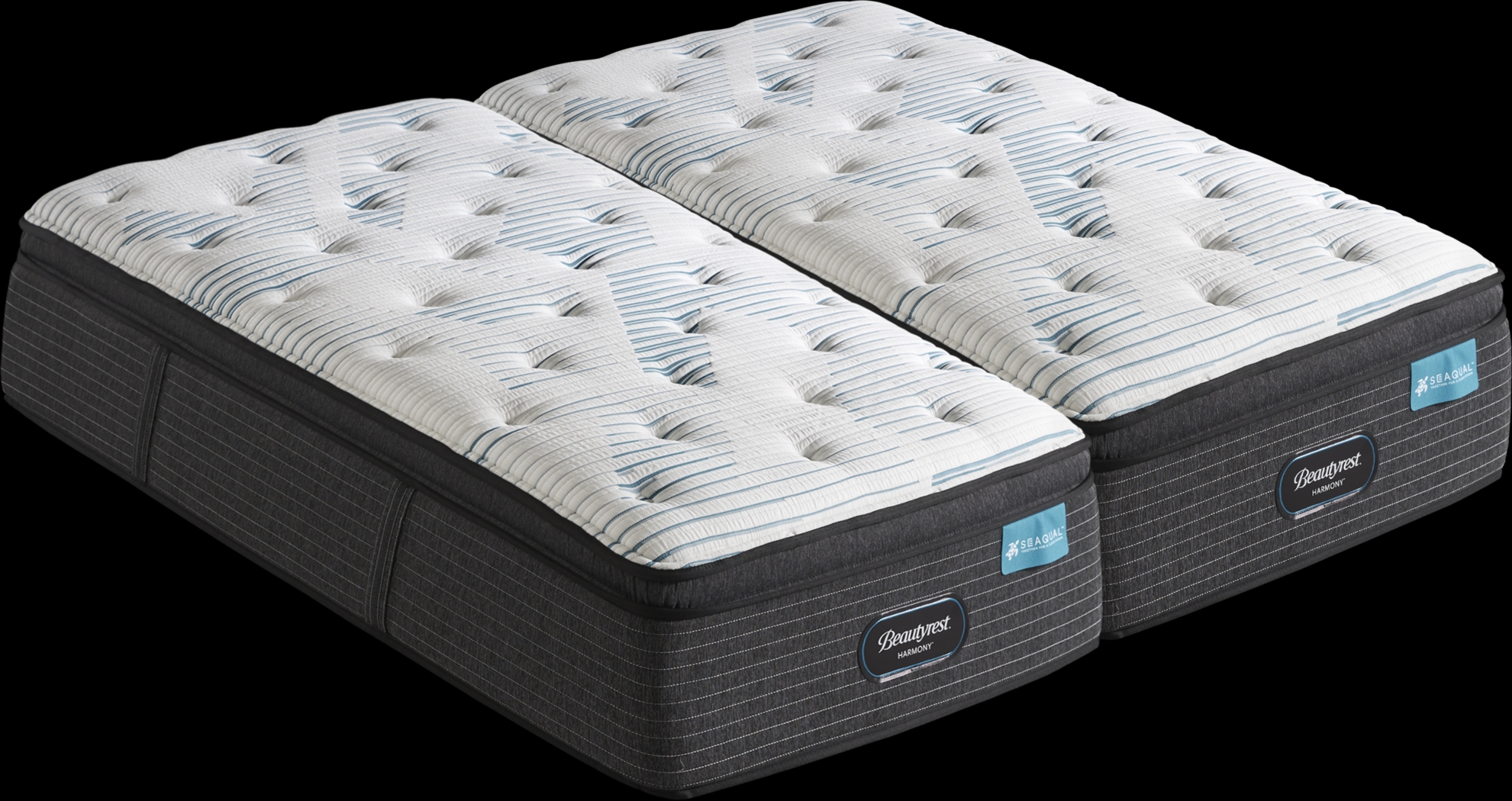 Beautyrest Harmony Ruby Beach Split King Mattress (2 TWXL) - Thumbnail - Image 1