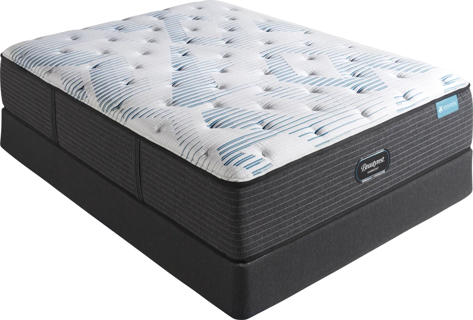 Beautyrest Harmony Turtle Beach High Profile Queen Mattress Set - Thumbnail - Image 1
