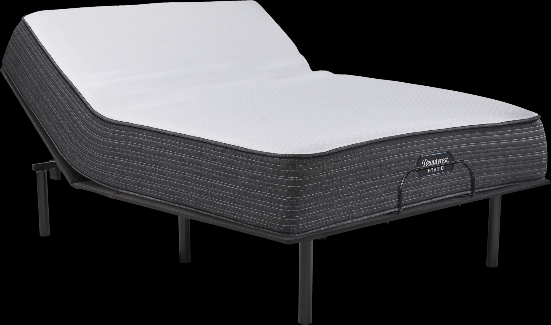 Beautyrest Hybrid Belmont Springs King Mattress with RTG Sleep 2000 Adjustable Base - Thumbnail - Image 1