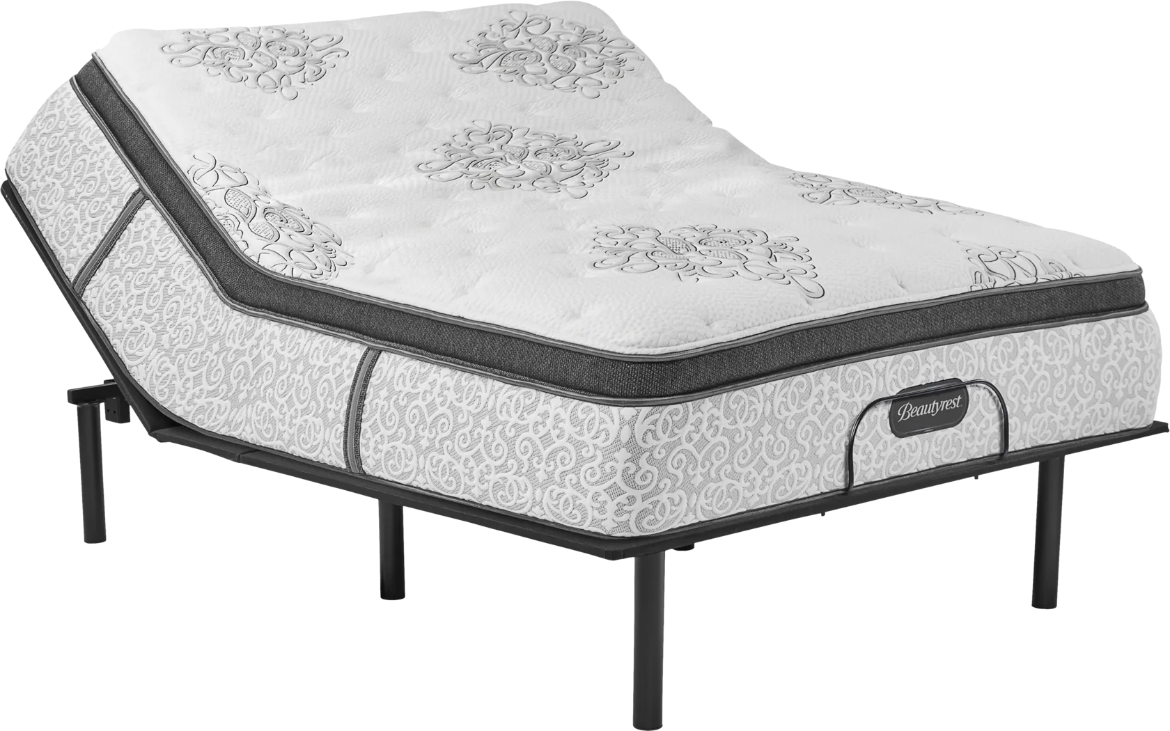 Beautyrest Legend Bradford King Mattress with RTG Sleep 2000 Adjustable Base - Thumbnail - Image 1