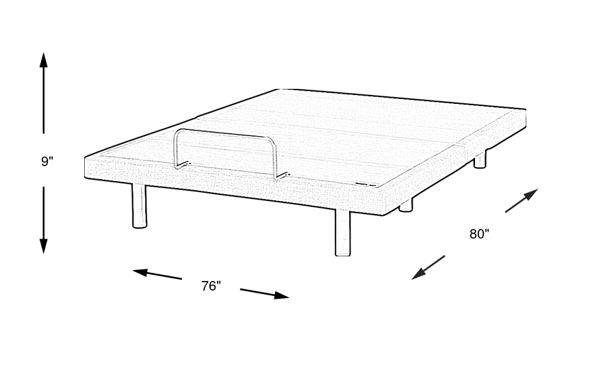 Dimension Image. Please refer to the Dimension Tab on this page for dimension details.