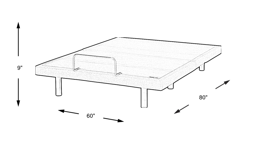 Dimension Image. Please refer to the Dimension Tab on this page for dimension details.