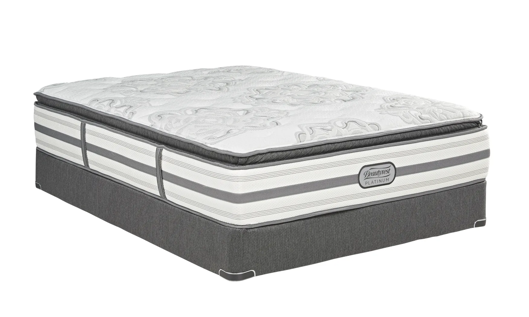 Beautyrest Platinum Carole Queen Mattress Set - Thumbnail - Image 1
