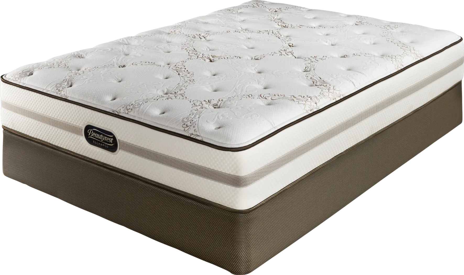 Beautyrest Recharge Ashe Full Mattress Set - Thumbnail - Image 1