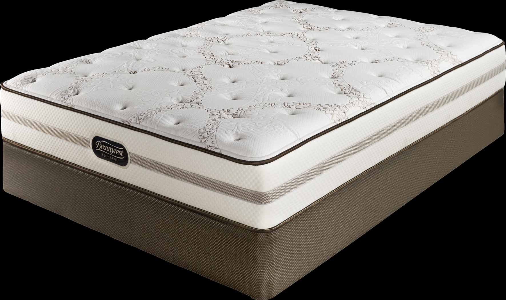Beautyrest Recharge Ashe Queen Mattress Set - Thumbnail - Image 1