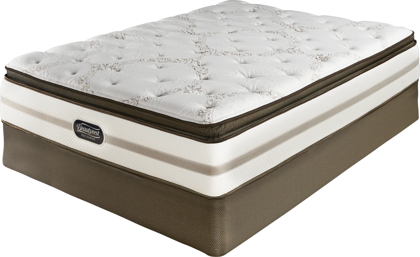 Beautyrest Recharge Derbyshire Queen Mattress Set - Thumbnail - Image 1