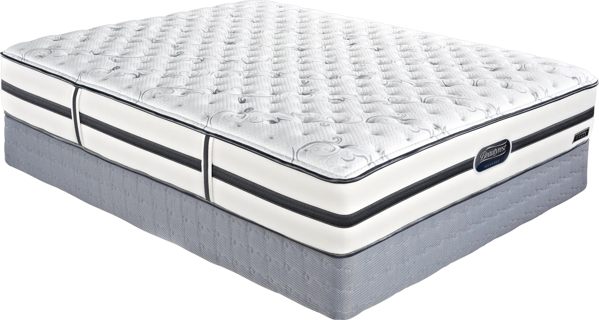 Beautyrest Recharge Ridgegate Queen Mattress Set - Thumbnail - Image 1
