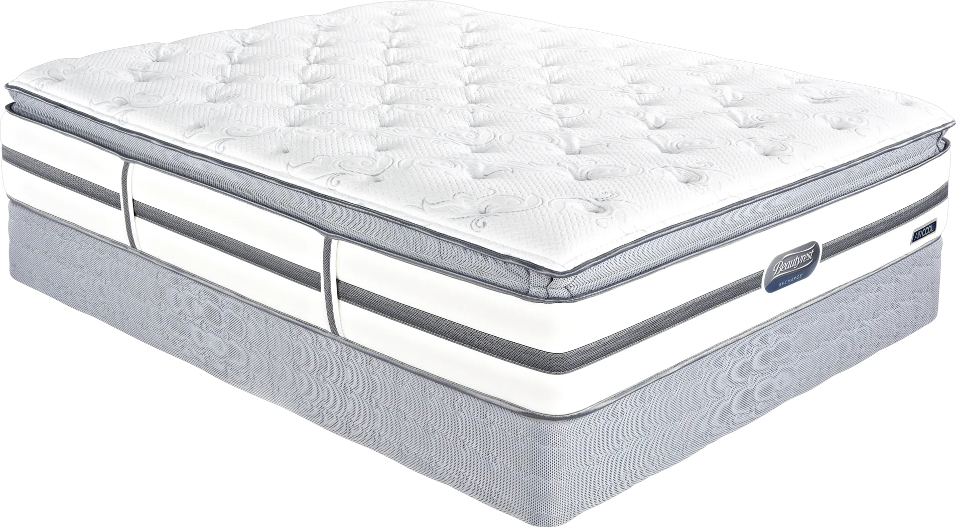 Beautyrest Recharge Windrush King Mattress Set - Thumbnail - Image 1