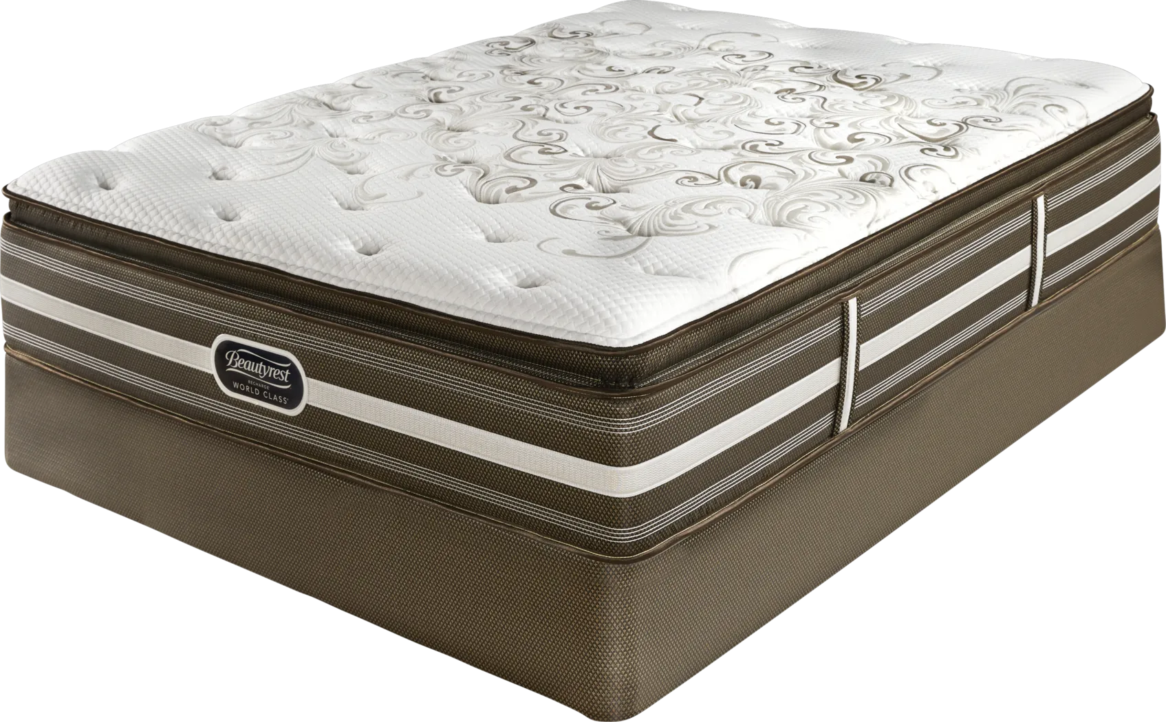 Beautyrest Recharge World Class Woodmont King Mattress Set - Thumbnail - Image 1