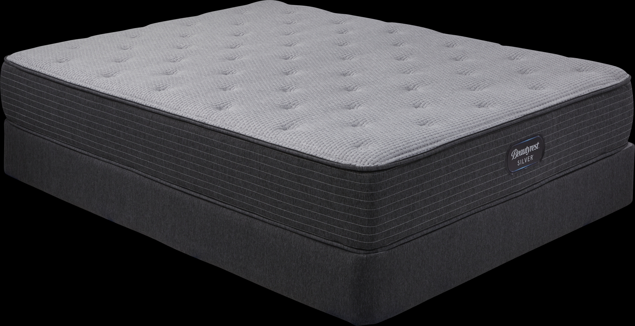 Beautyrest Silver Clover Lane Full Mattress Set - Thumbnail - Image 1
