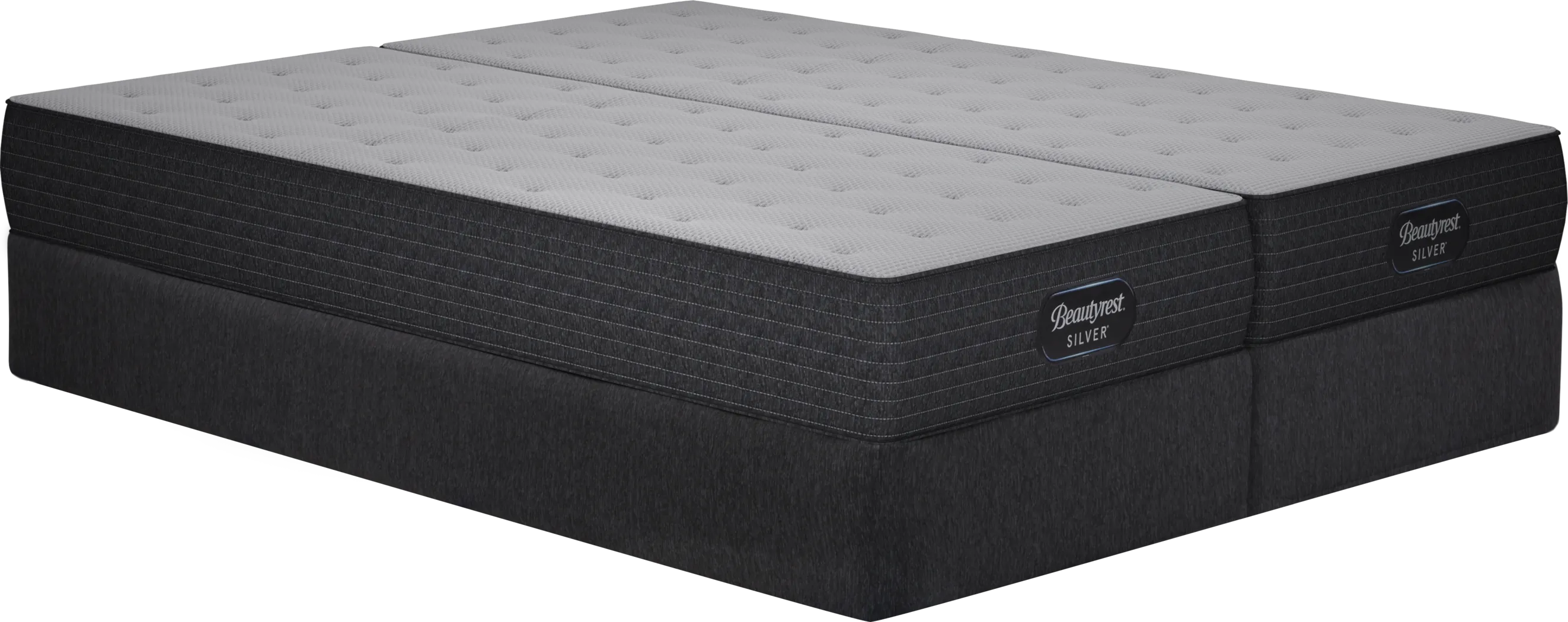Beautyrest Silver Clover Lane Split King Mattress Set - Thumbnail - Image 1