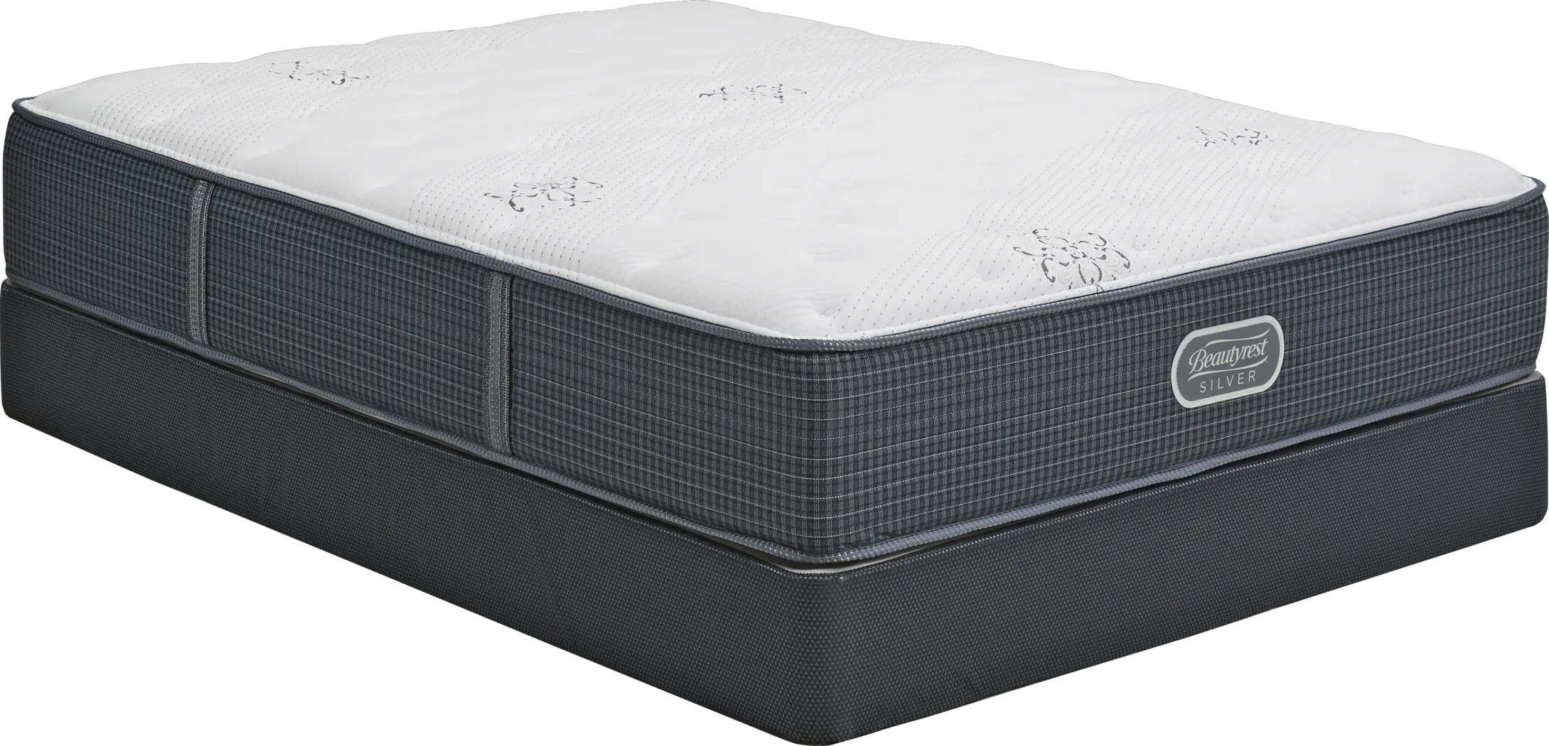 Beautyrest Silver Little Falls Queen Mattress Set - Thumbnail - Image 1
