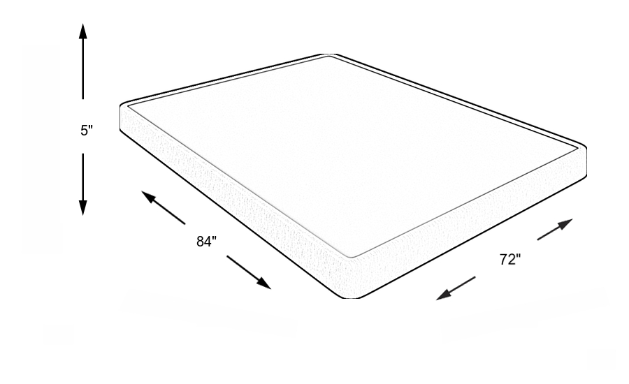Dimension Image. Please refer to the Dimension Tab on this page for dimension details.