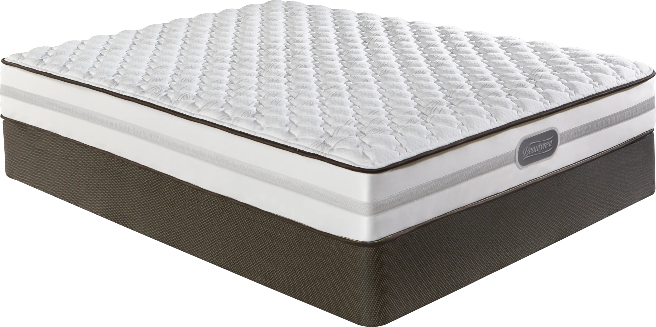 Beautyrest Westchester Low Profile Queen Mattress Set - Thumbnail - Image 1