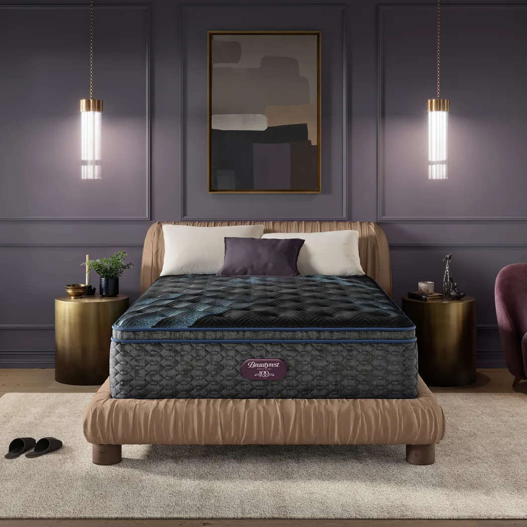 Beautyrest World Class Level Four Plush Pillow Top Twin XL Mattress - Thumbnail - Image 2