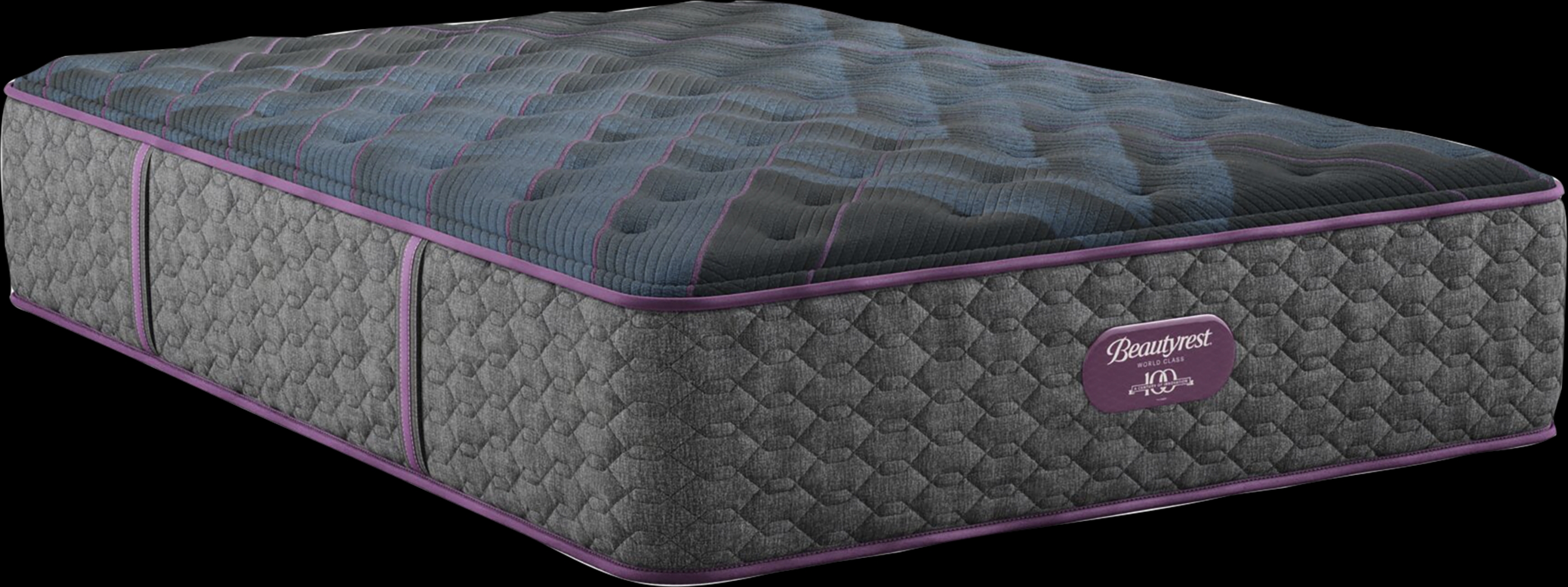 Beautyrest World Class Level Three Plush Queen Mattress - Thumbnail - Image 1