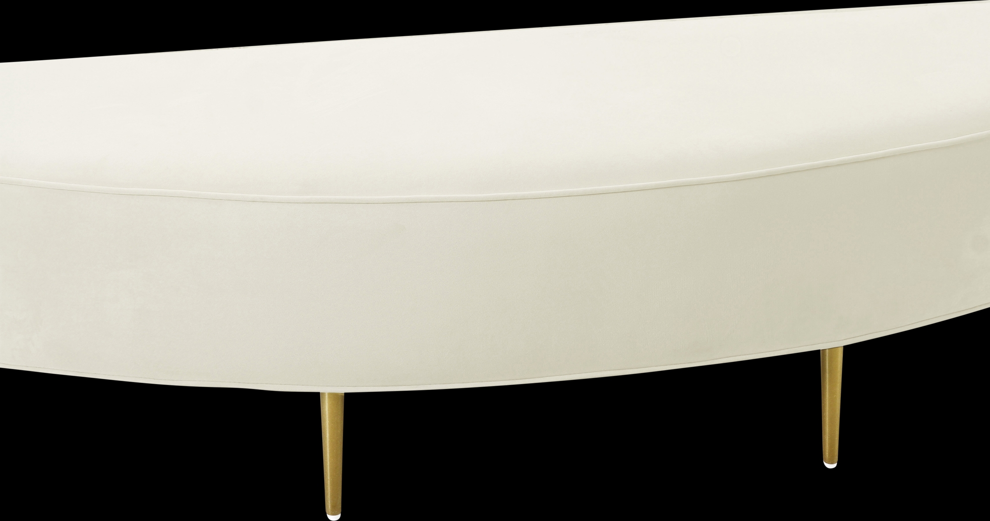 Beaverbrook Cream King Bench - Thumbnail - Image 4