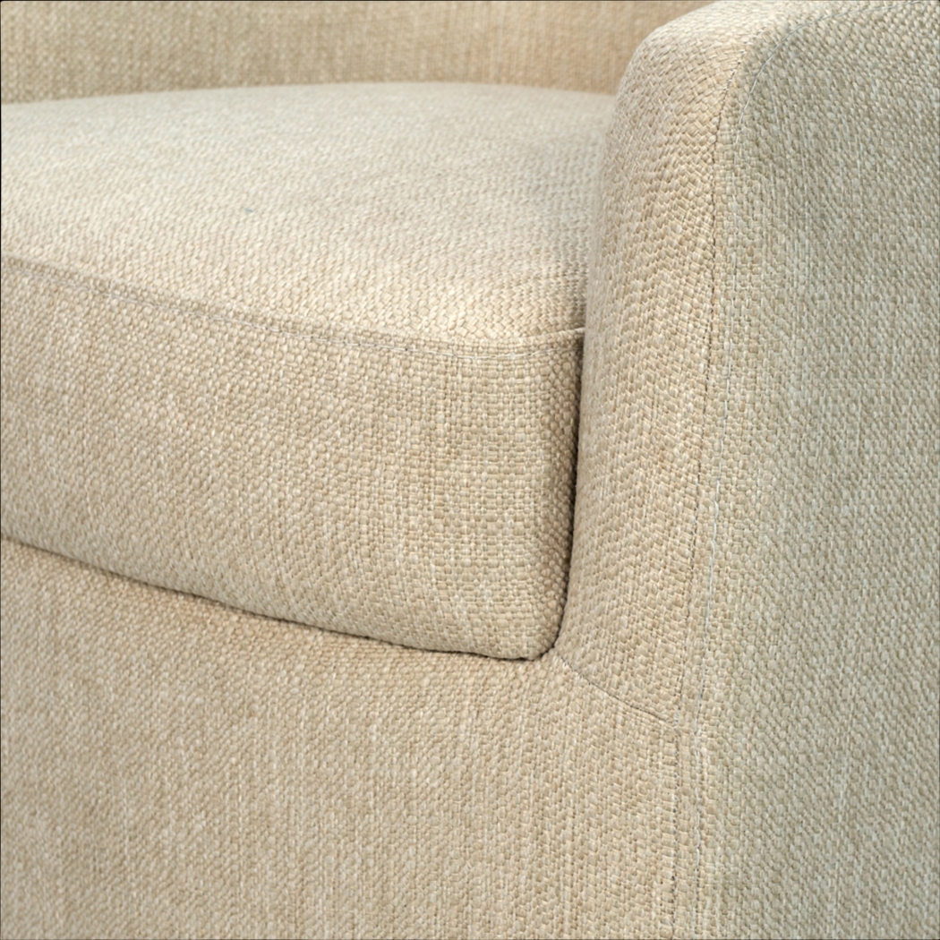 Beback Brown Swivel Accent Chair - Thumbnail - Image 9