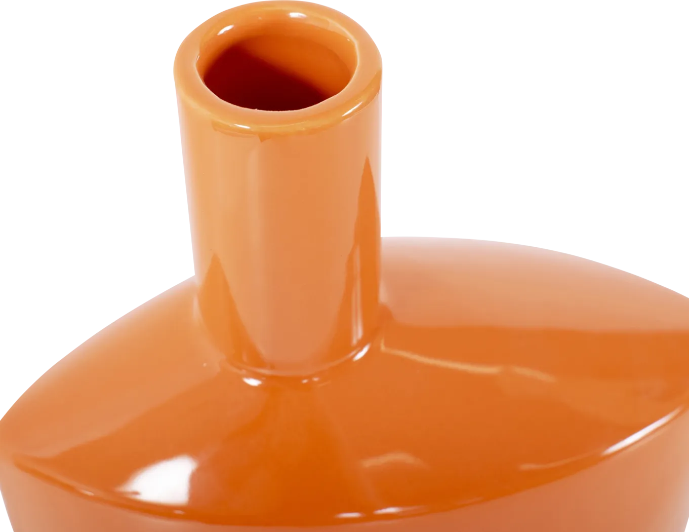 Bebti Orange Short Vase - Thumbnail - Image 7