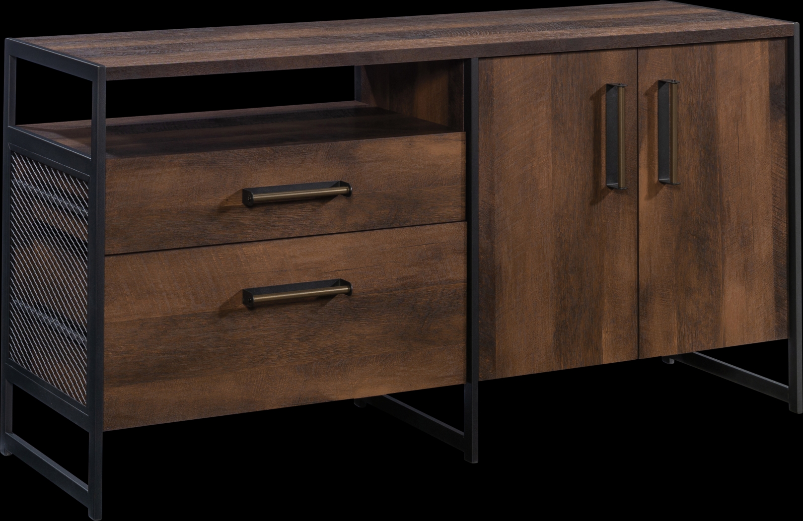 Becado Brown 58 in. Console - Thumbnail - Image 1