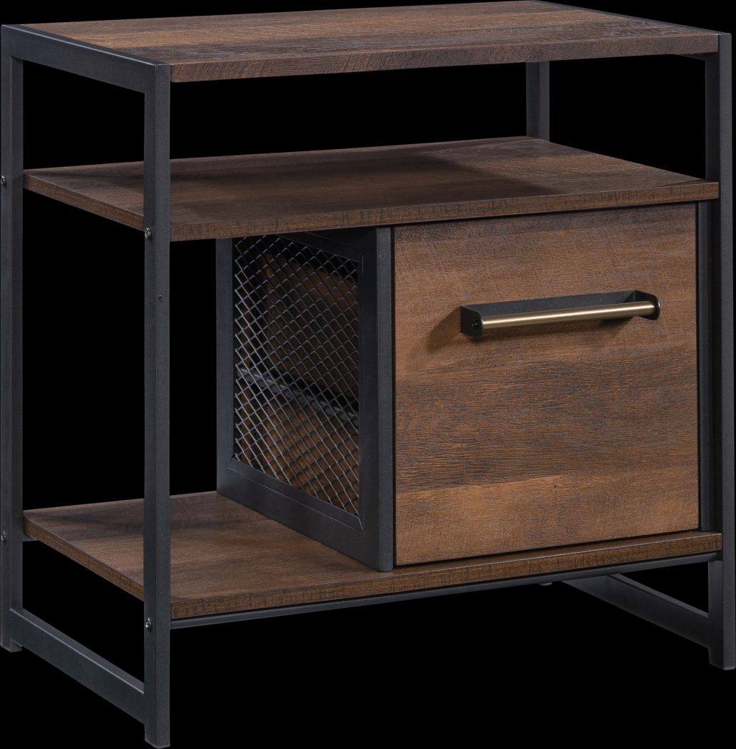 Becado Brown Nightstand - Thumbnail - Image 1