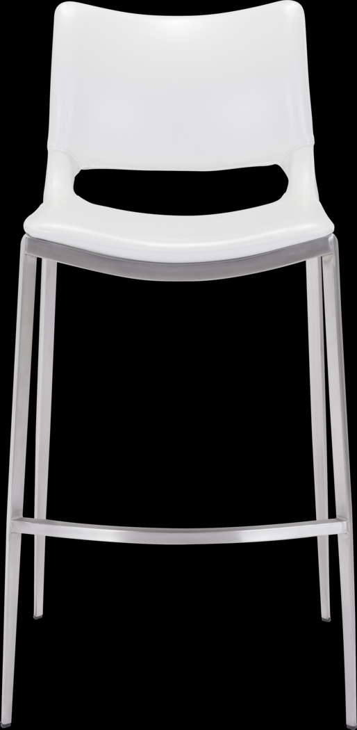 Becher White Barstool, Set of 2 - Thumbnail - Image 3
