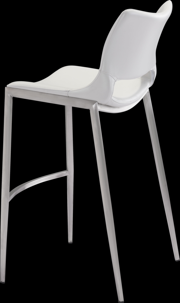 Becher White Barstool, Set of 2 - Thumbnail - Image 5