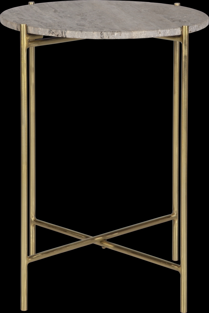 Beckhan Gold Accent Table - Thumbnail - Image 4