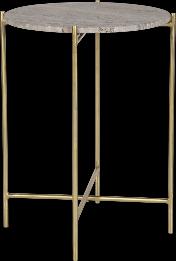 Beckhan Gold Accent Table - Thumbnail - Image 1