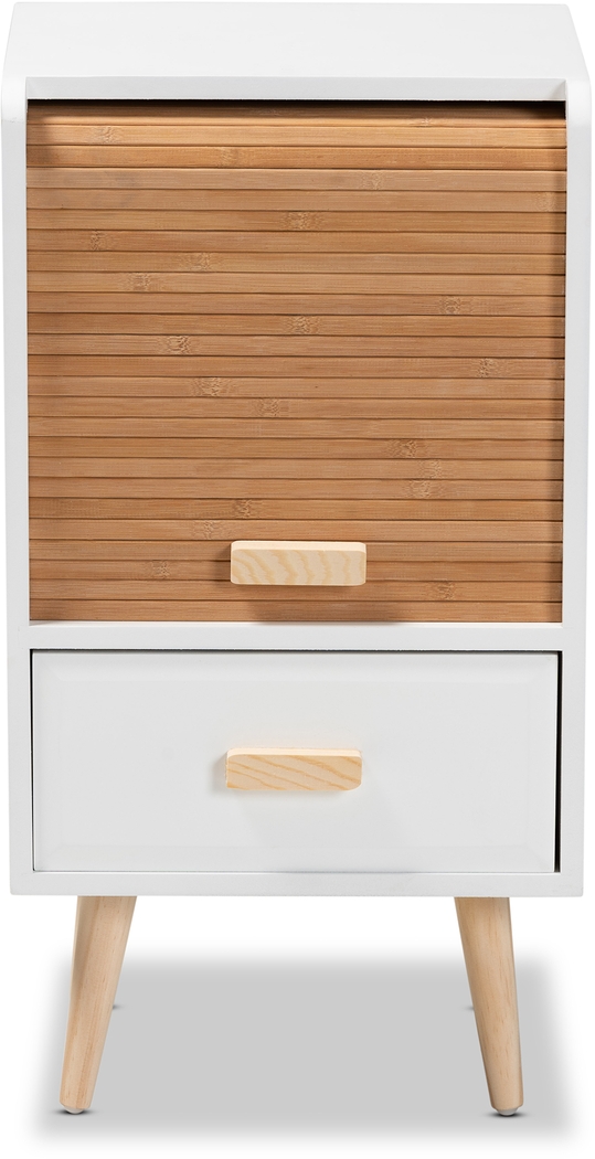 Beckleycrest White Nightstand - Thumbnail - Image 3