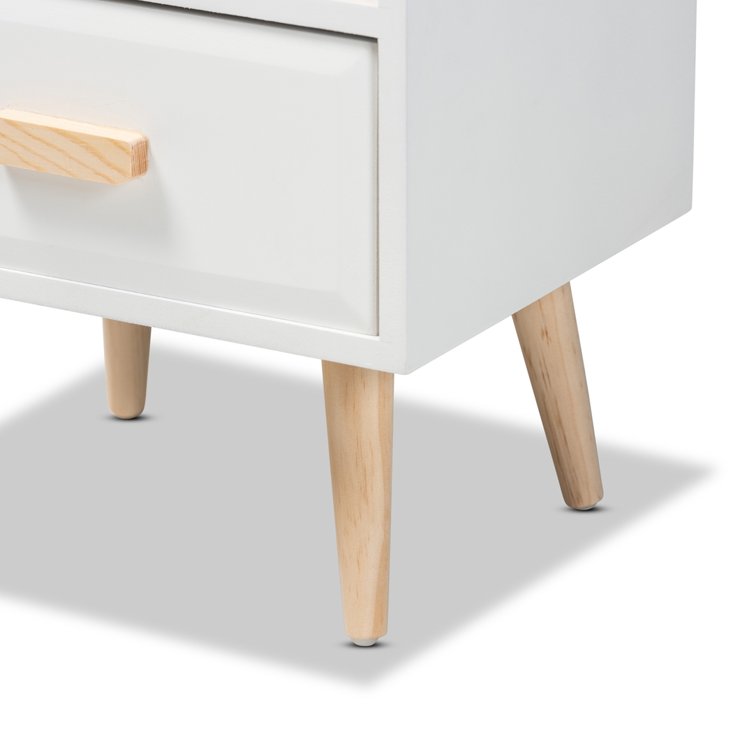 Beckleycrest White Nightstand - Thumbnail - Image 5