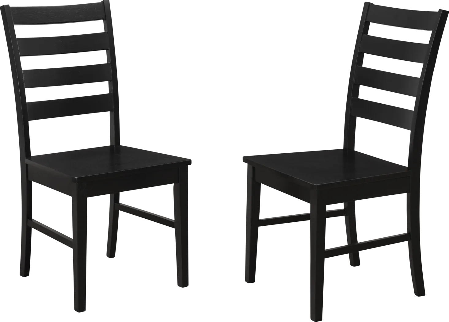 Beckmore Black Side Chair, Set of 2 - Thumbnail - Image 4