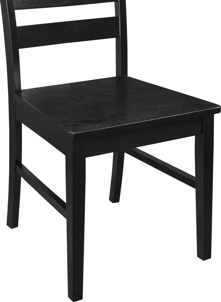 Beckmore Black Side Chair, Set of 2 - Thumbnail - Image 5